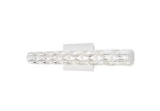 Home Decorators Keighley 24 in. 1-Light Chrome Integrated LED Bath Vanity Light