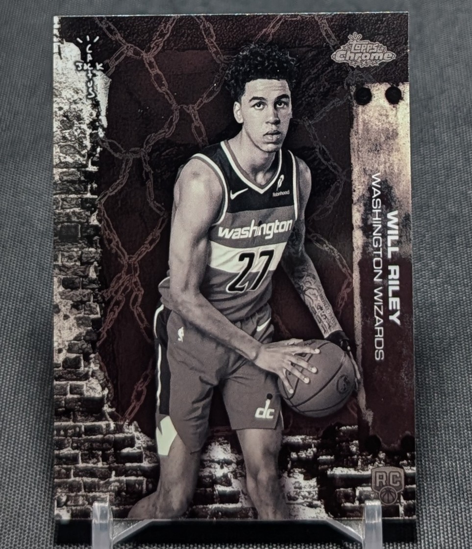 Will Riley Rookie 2025-26 Topps Chrome X Cactus Jack Card #81 Washington Wizards