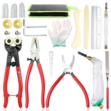 Professional 21Pcs Stained Glass Tool Kit  Heavy Kit