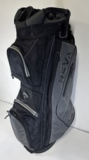 Callaway Reva Lite Cart Bag Gray Black 14-Way Divide Strap Women's Golf Bag