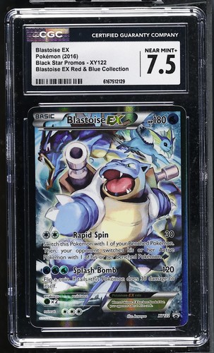 Blastoise-EX graded CGC 7.5 for sale on eBay