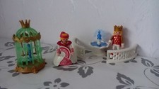 PLAYMOBIL - Schloss - K&ouml;nig - Brunnen - Dame - Vogelk&auml;fig - Gebraucht, wie NEU!