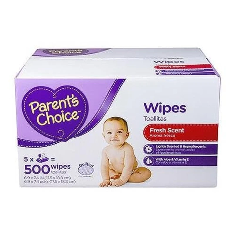 Fresh Scent Baby Wipes 500 Count