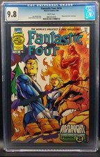 FANTASTIC FOUR 416 CGC 9.8 NEWSSTAND SCARCE VARIANT LAST ISSUE WRAPAROUND COVER