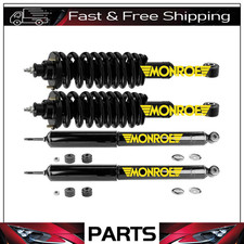 Monroe Suspension Front Struts Rear Shocks Fits 2016-2023 Toyota Tacoma RWD