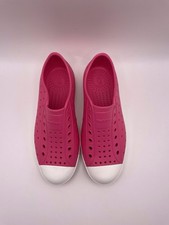 Native Shoes Kids Jefferson Pink Slip-on Sneakers Girls Shoes Size J3