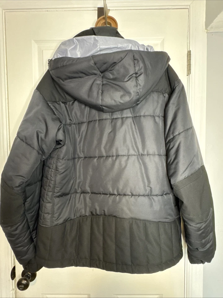 Patagonia Мужская большой черный Rubicon Rider куртка с капюшоном полный молнии изолированный - Изображение 2 из 4