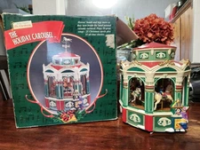 Vintage 1999 Mr. Christmas The Holiday Carousel, 50 Tunes, Tested