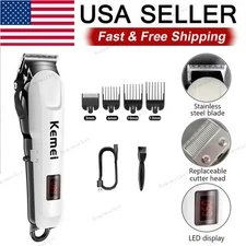 KEMEI KM-232 Professional Hair/Beard Trimmer for Men Zero Gapped Hair Clippers