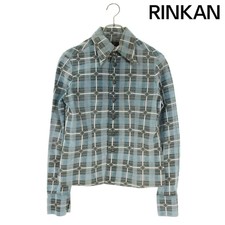 Chrome Hearts Plaid Leather Jacket Mens Used ...