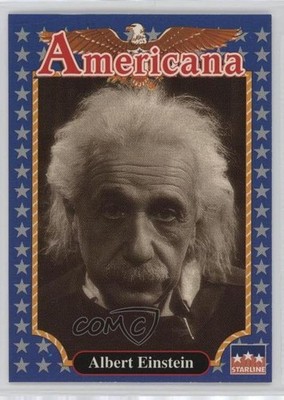 1992 Starline Americana Albert Einstein #26 1md