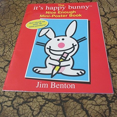 The its happy bunny Nice Enough Mini-Poster Book (16 mini-posters) - GOOD