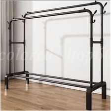 Garment Rack Metal Heavy Duty Closet Organizer Clothes Hanger Heavy Duty NEW