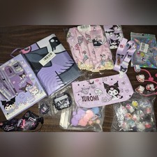 Kuromi Hello Kitty Friends Accessories Set Bundle Lot - Cartoon Anime Kuromi Hello Kitty Friends Accessories Set Bundle Lot - Cartoon Anime