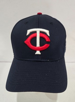 Minnesota Twins MLB OC Sports Hat Cap Navy Blue Red TC Logo Adult Adjustable