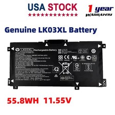 Genuine LK03XL Battery For HP ENVY X360 15-BP 15M-BQ 17M-CE L09281-855