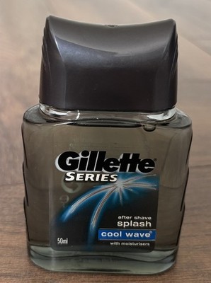 Gillette Series Cool Wave After Shave 50ml Vintage 2002 Brandneu
