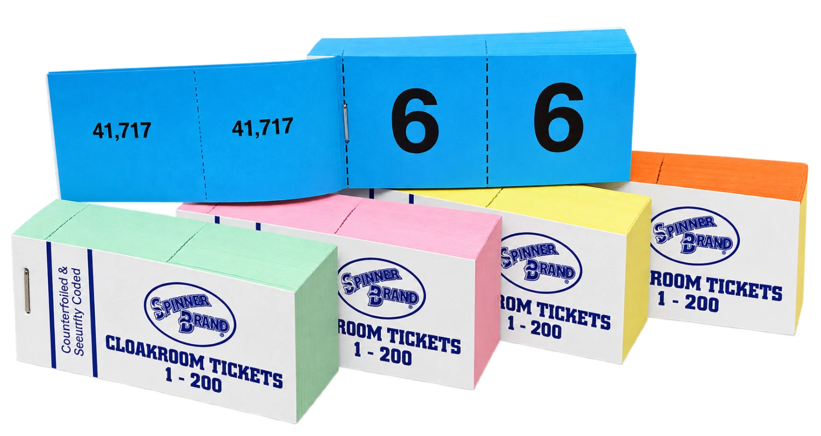 Raffle and roll tickets