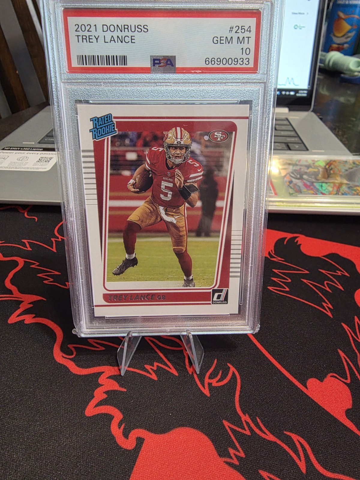 2021 Panini Donruss - Rated Rookie Trey Lance #254 (RC)