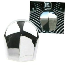 Motorcycle Steel Horn Cover for Harley Touring 1993-2023  Chrome