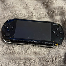 Sony PSP PlayStation Portable Black UMD Compatible w/ Soft Case