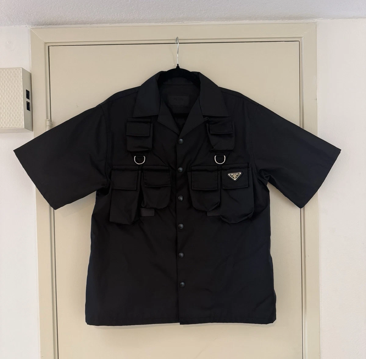 PRADA Nylon Casual Button-Down Shirts for Men for sale - eBay