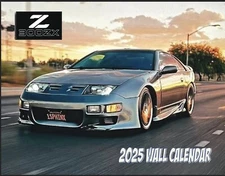 2025 Nissan 300ZX Z32 Wall Calendar