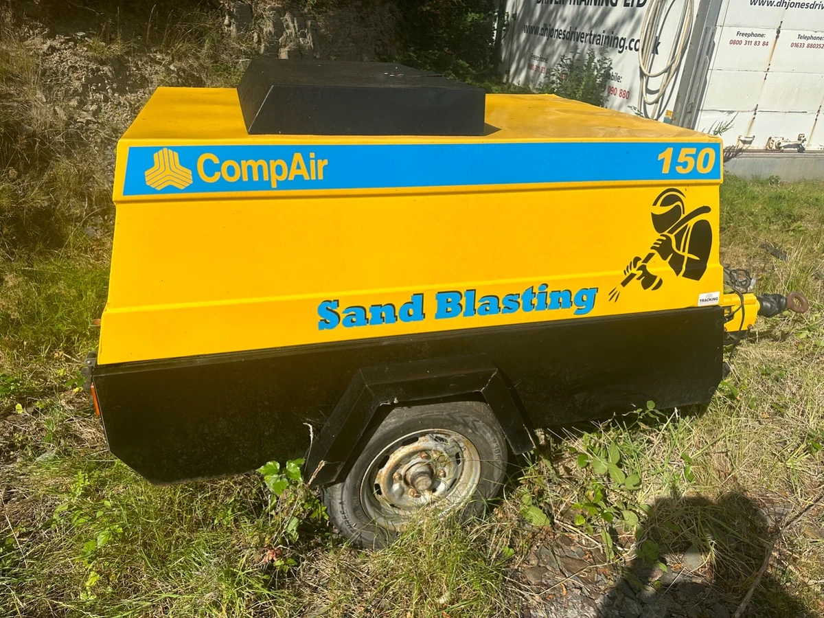 Compressor shop for sandblasting