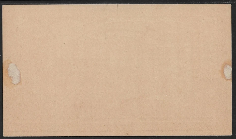 US Stamps #UX1 1c Liberty Postal Card Large Watermark Mint - Image 2 of 2