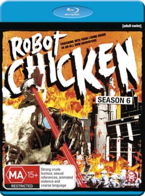 Robot Chicken Season 6 BRAND NEW Blu Ray MAR53 Adult Swim Fun WE WILL SHIP TO US