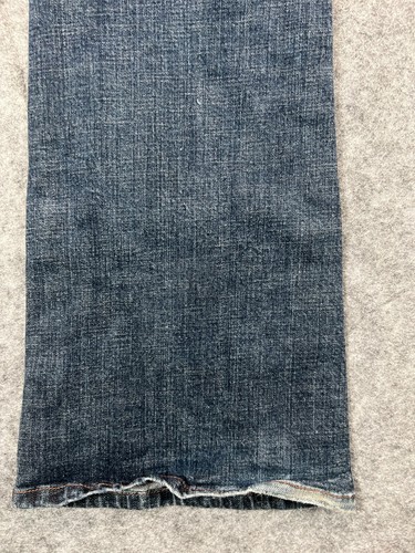 BU From Malibu Womens 32 Jeans Flared Low Rise Juniors Size 11 12 Distress 32x31 - Picture 12 of 12