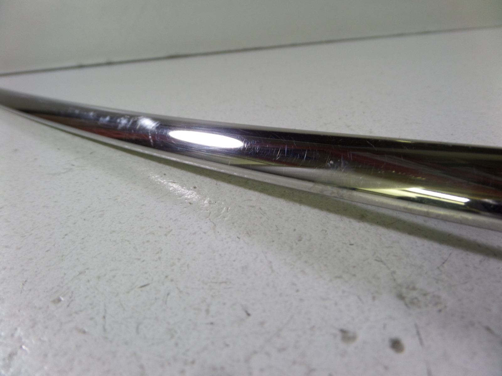 06-13 Bentley Continental Flying Spur Rear Right Door Upper Chrome Trim Moulding