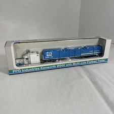 SpecCast 32005 PPG 1:64 Kenworth W900 W/ Multi-axle Flatbed Trailer Die Cast