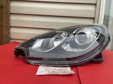 CRACKED LENS : 2015-2018 PORSCHE MACAN 95B LEFT HALOGEN HEADLIGHT OEM 786