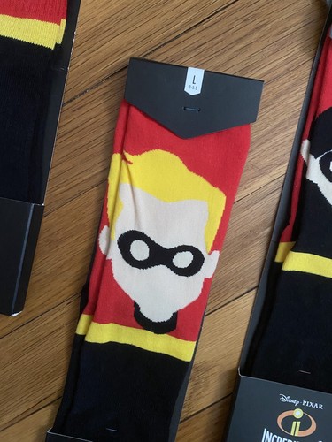 STANCE x The Incredibles 2 Disney 4 Pair Crew Socks Youth Large 2-5.5 Bundle New - Picture 4 of 6