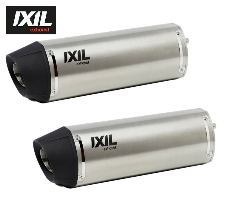 2 IXIL HEXOVAL STAINLESS STEEL MUFFLERS KAWASAKI Z1000 / SX 2010