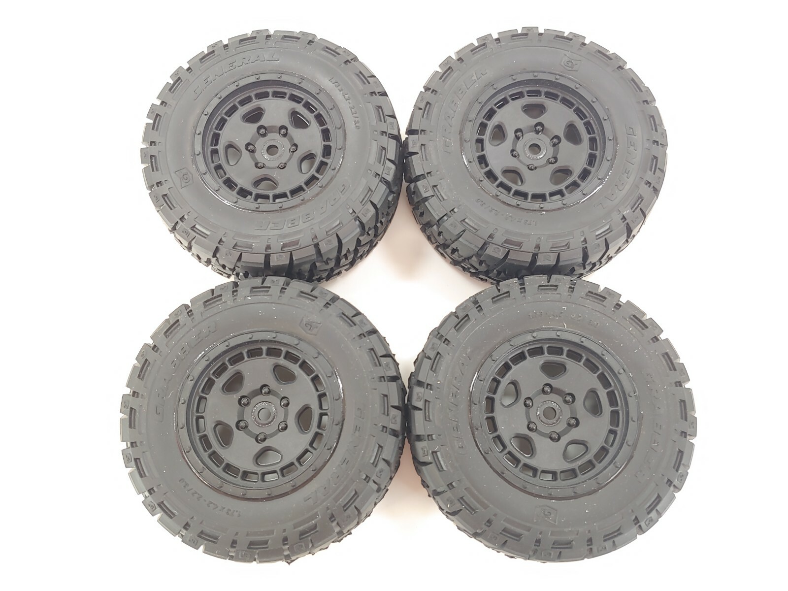 NEW: Team Associated General Tire GRABBER 1/10 Short Course Tires 12mm Wheels