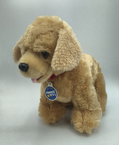 Build-A-Bear Workshop Golden Retriever W/collar Plush Dog 11"