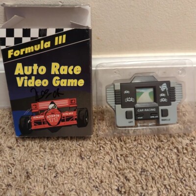 Retro Formula 3 Auto Race Video Game BOX