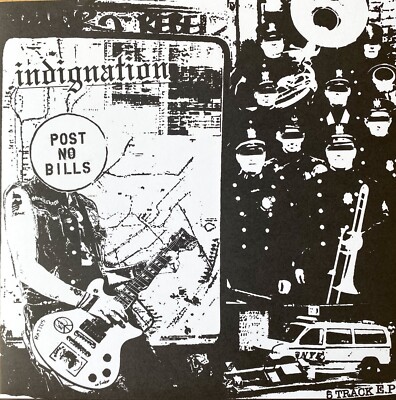 INDIGNATION - 5 TRACK EP 7  NYC HARDCORE PUNK PERDITION NOMAD ZATSUON INFERNOH