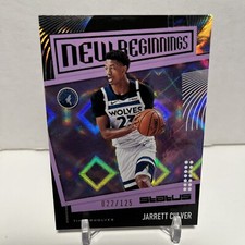 2019-20 Panini Status Jarrett Culver New Beginnings White Diamond /125 Rookie RC