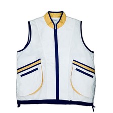 Izod Vintage 1980s Full Zip Windbreaker Vest
