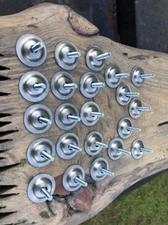 20x Bolts & STAINLESS Skid Cup Washer Can-AM 705007171 Maverick Commander UTV