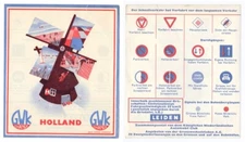 ÉTIQUETTE HOTEL LABEL HOLLANDE NETHERLAND GWK CHANGE