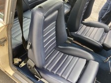 Bmw Recaro E21 320is Upholstery Seat Kit 2 Oem German Vinyl Beautiful New
