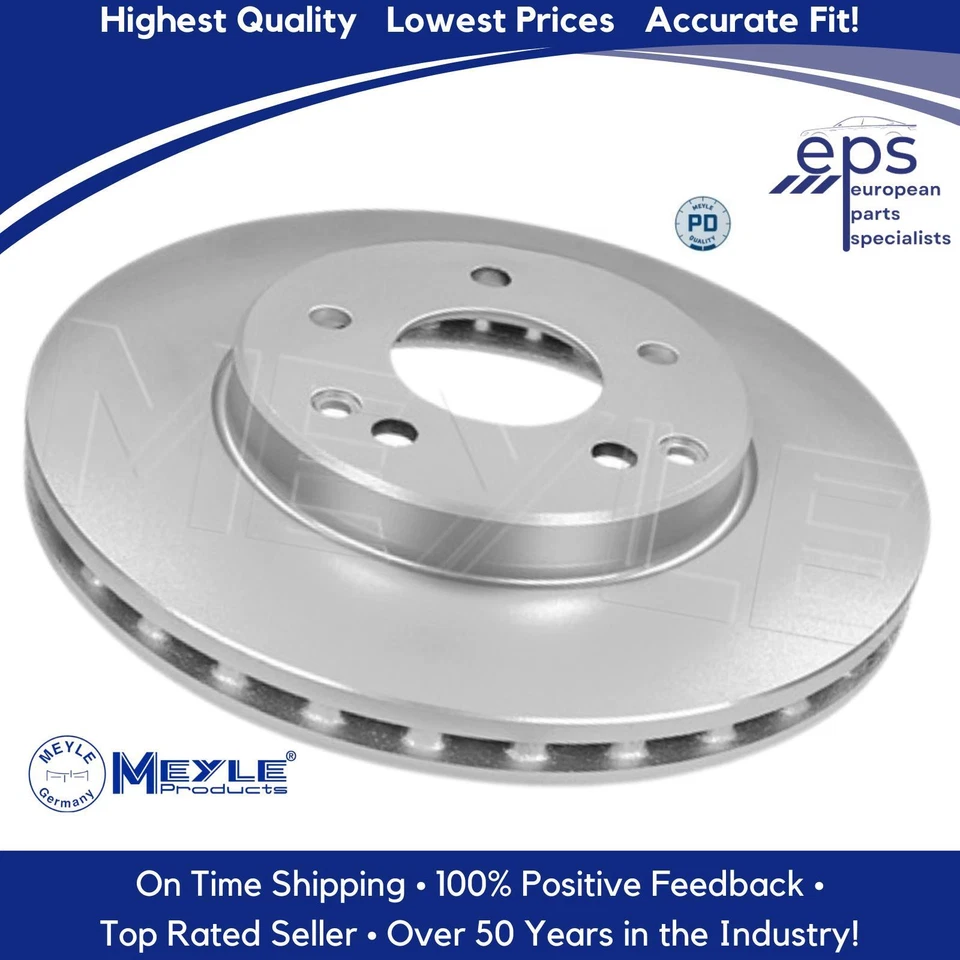 Mercedes передний тормоз дисковый ротор вентилируемый L или R 96-07 C E SLK Meyle 203 421 03 12 - Изображение 4 из 4