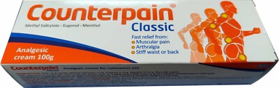 COUNTERPAIN CLASSIC ANALGESIC CREAM - 100gr | eBay