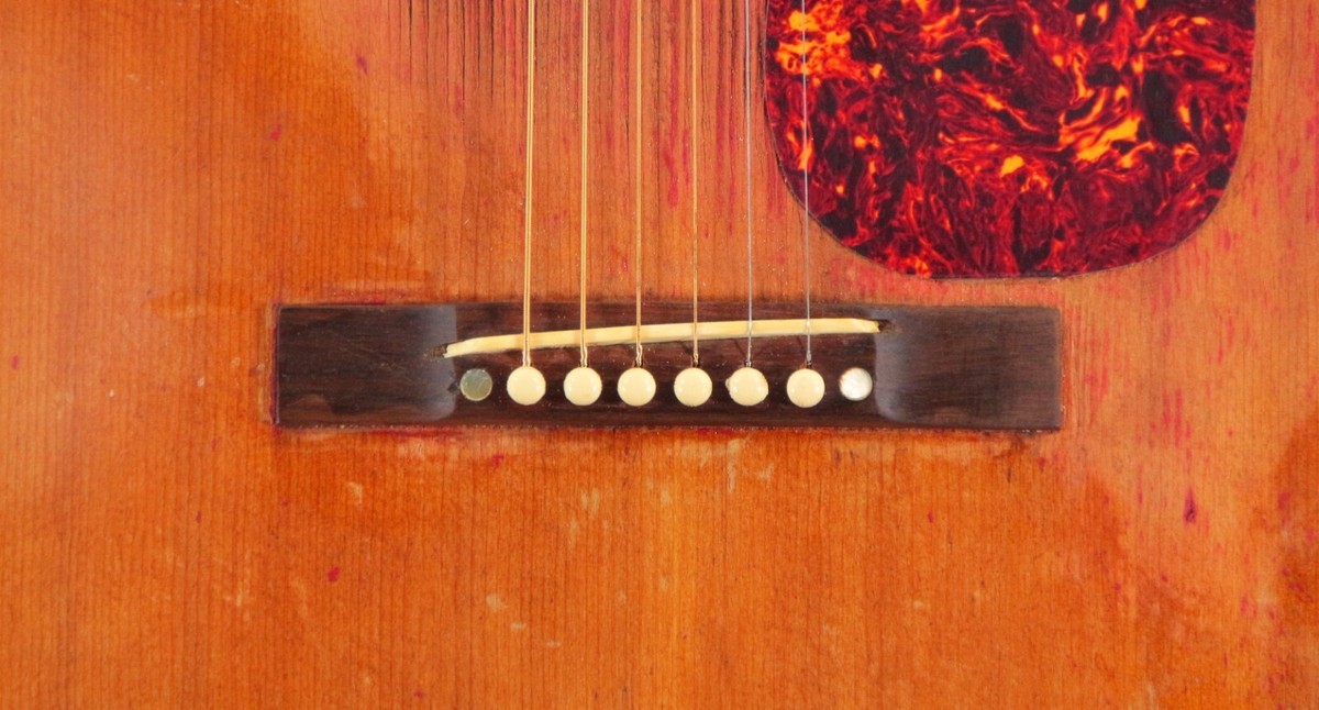 Gibson J-50 1948 - cool Frankenstein vintage guitar - rich and 