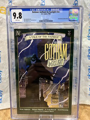 Batman: Gotham by Gaslight #nn CGC 9.8 Introduction by Robert Bloch comic