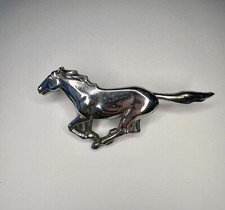 Vintage mid 1970s Ford Co Mustang grille emblem ornament D5ZB-8216-AB Chrome